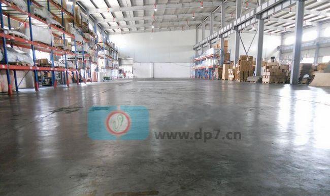 上海力豐物流有限公司水泥地面起灰處理2
